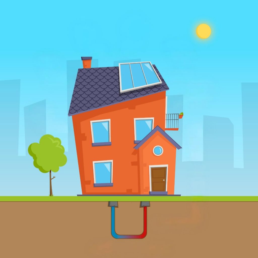 Climatisation géothermie énergie solaire
