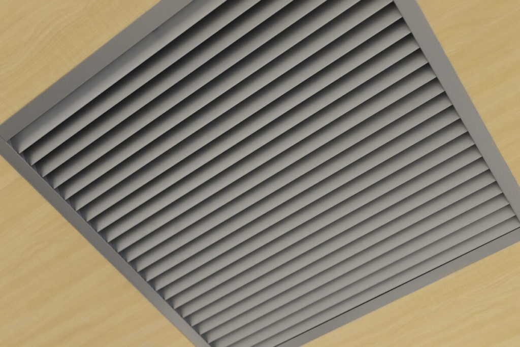 Grille climatisation gainable